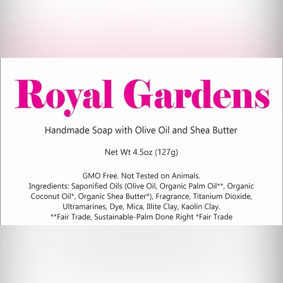 Royal Gardens Soap - Picture 3 of 3
